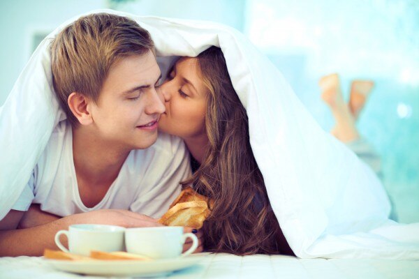 couple in bed